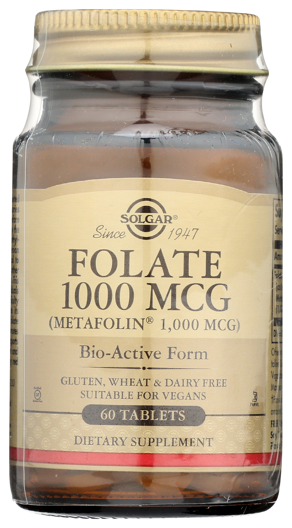 Solgar Folate 1000mcg Metafolin – Blossom Goods