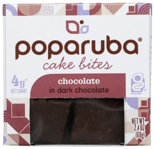 Poparuba Cake Bites Cake Bites Dark Chocolate