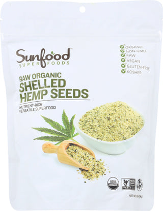 Sunfood Superfoods Hemp Seeds Organic