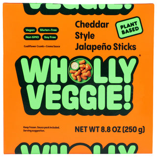 Wholly Veggie Sticks Vegan Jalap Cheddr
