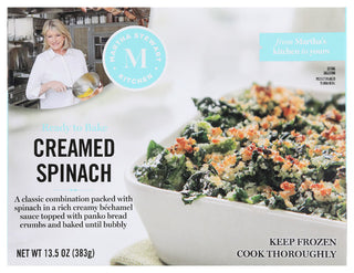Martha Stewart Kitchen Spinach Creamed