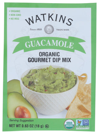 Watkins Mix Guacamole Dip Org