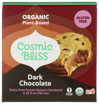 Cosmic Bliss Cookie Sandwich Drk Choc