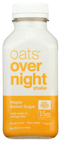 Oats Overnight Shake Oats Maple Brwn Sgr