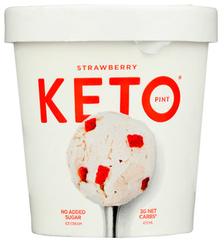 Keto Pint Ice Cream Strawberry