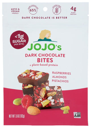 Jojos Chocolate Bites Raspberry Dream