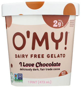 Omy Dairy Free Gelato Gelato Df Kf I Love Choc