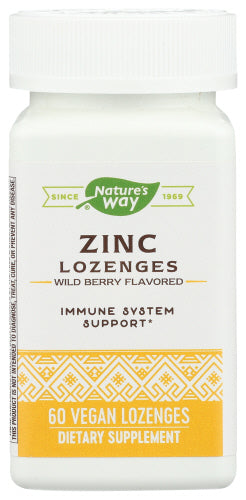 Natures Way Zinc Lozenge 60 Lz