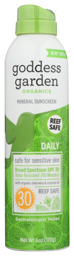 Goddess Garden Sunscreen Ntrl Spry Conti