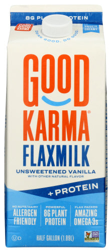 Good Karma Flax Milk Prtn+ Unswt Vnlla