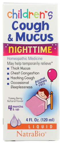 Natra Bio Cough Kid Mucus Nighttim