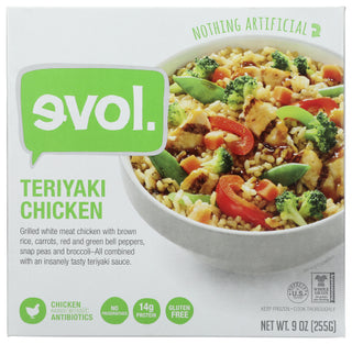 Evol Bowl Chkn Teriyaki