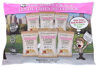 The Daily Crave Chips Lentil Multipack