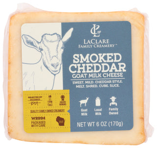 Laclare Farms Cheddar Goat Smked