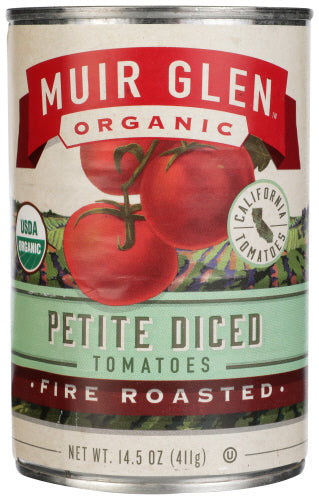 Muir Glen Tomato Fire Rstd Diced Petite
