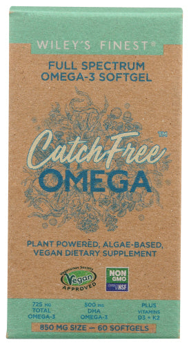 Wileys Finest Omega3 Catch Free Sg