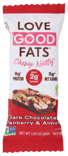 Love Good Fats Bar Drk Choc Crnbry Almnd