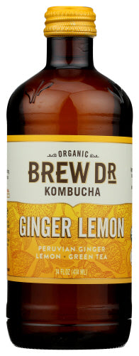 Brew Dr Kombucha Kombucha Ginger Lemon