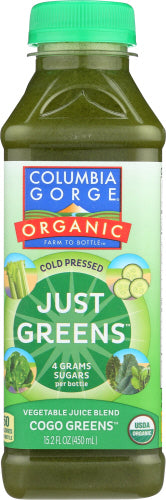 Columbia Gorge Organic Juice Cld Prsd Jst Greens
