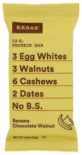 Rxbar Bar Banana Choc Walnut