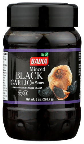Badia Garlic Blck Mncd In Water