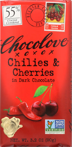 Chocolove Choc Bar Chili & Cherry