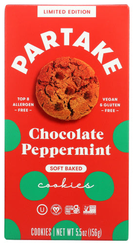 Partake Foods Cookies Chocolate Ppprmnt