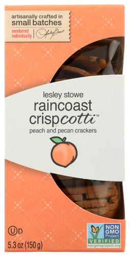Raincoast Crisps Crispcotti Peach Pecan