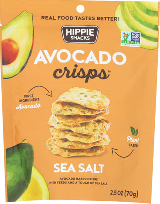 Hippie Snacks Crisps Avocado Sea Salt
