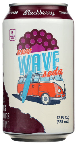 Wave Soda Soda Blackberry