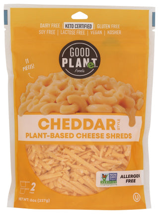 Good Planet Foods Cheddar Shreds Pb