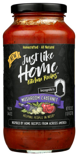 Just Like Home Sauce Mushroom Cabernet