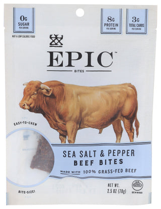 Epic Beef Sslt Pepper Bites