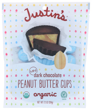 Justins Pnt Butter Cups Drk Choc Mini