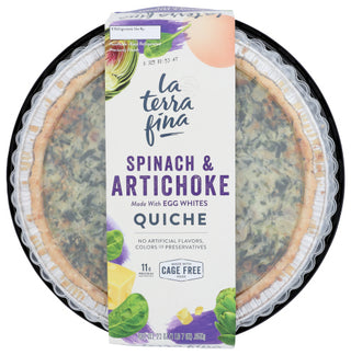 La Terra Fina Quiche Spinach Florentine