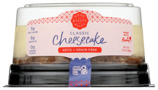 Good & Tasty Bakes Cheesecake Mini Classc Gf