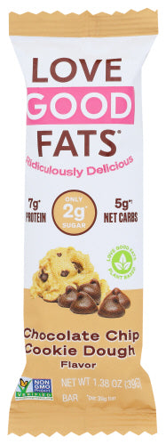 Love Good Fats Bar Choc Chip Cke Dgh