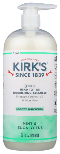 Kirks Cleanser 3in1 Mint Eucaly