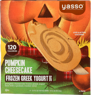 Yasso Bar Pumpkin Cheesecake