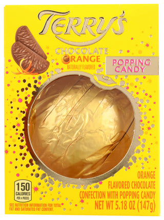Terrys Choc Org Ppping Candy