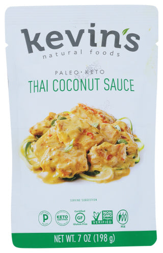 Kevins Natural Foods Sauce Coconut Thai