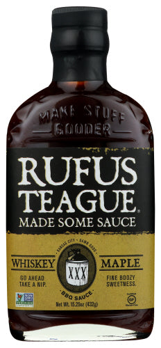 Rufus Teague Sauce Bbq Whiskey Maple