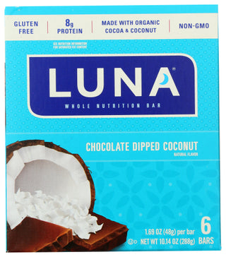 Luna Bar Choc Dipped Coconut