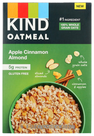 Kind Cereal Oatmeal Appl Cnmn.