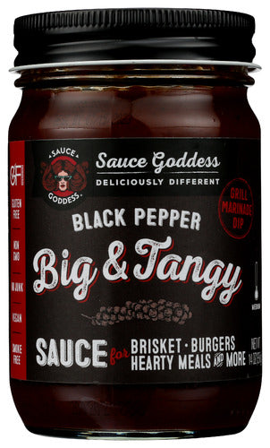 Sauce Goddess Sauce Tangy Black Pepper
