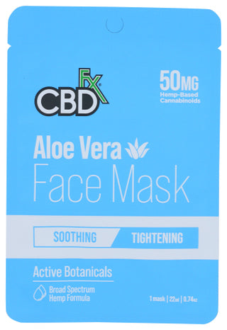 Cbdfx Mask Hemp Aloe Vera 50mg