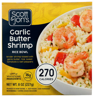 Scott And Jons Bowl Garlc But Shrimp Ric