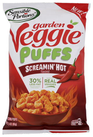 Sensible Portions Puffs Veg Screamin Hot