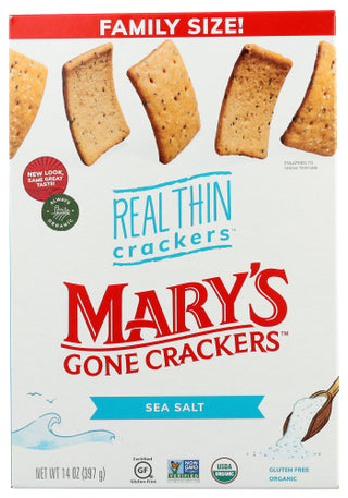 Marys Gone Crackers Cracker Thin Sea Salt