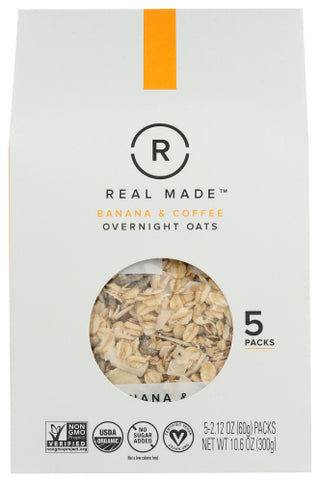 Real Made Oats Banana And Coffee